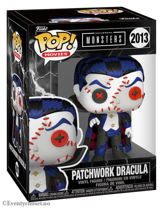 Universal Monsters Patchwork POP! Movies Vinyl Figure Dracula 9 cm Collectibles