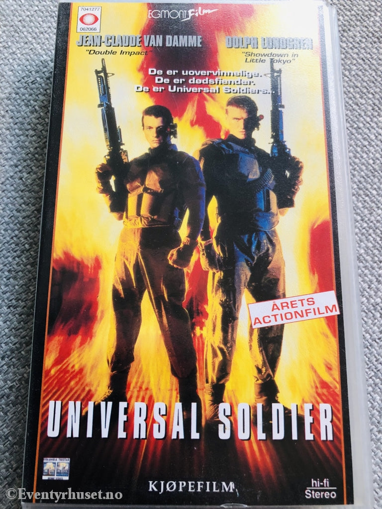 Universal soldier. 1992. VHS. – Eventyrhuset