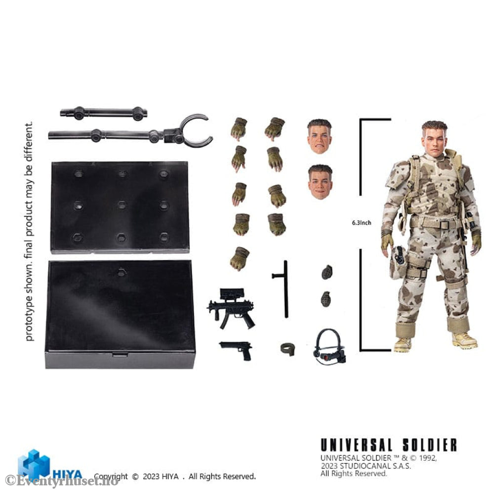 Universal Soldier Exquisite Super Series Actionfigur 1/12 Luc Deveraux 16 cm Toys