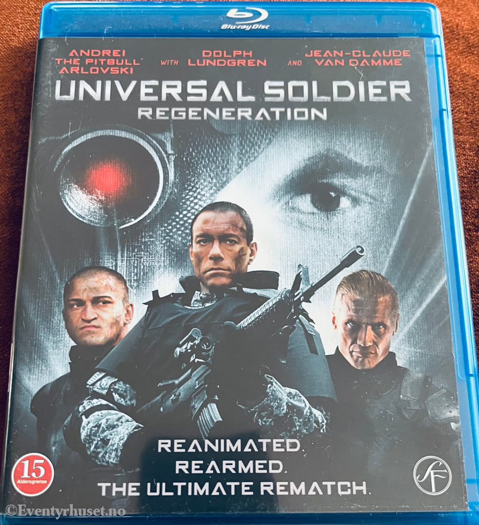 Universal Soldier Regeneration. Blu-Ray. Blu-Ray Disc