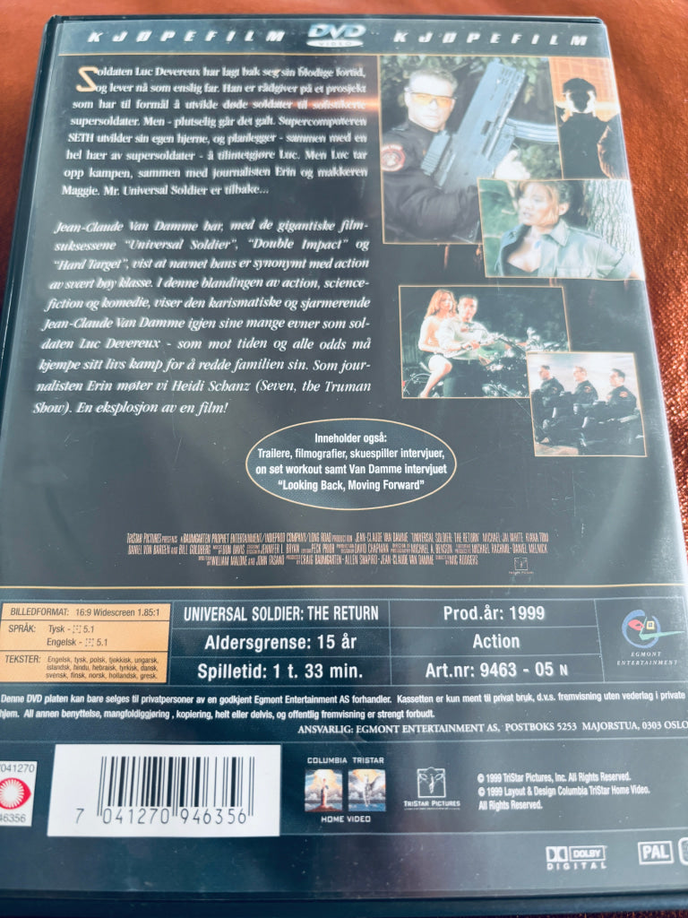 Universal Soldier: The Return. DVD.