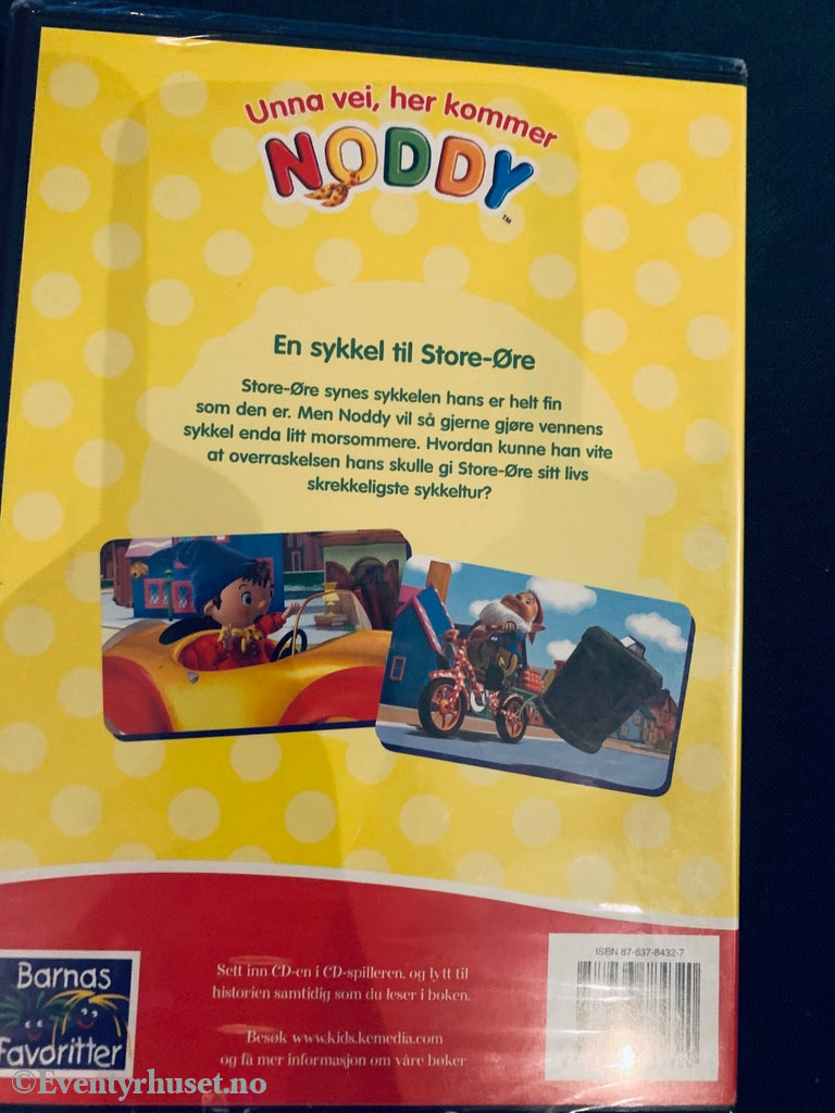 Unna Vei Her Kommer Noddy. En Sykkel Til Store-Øre. Lytt & Les - Lydbok På Cd Med Bok. Ny I