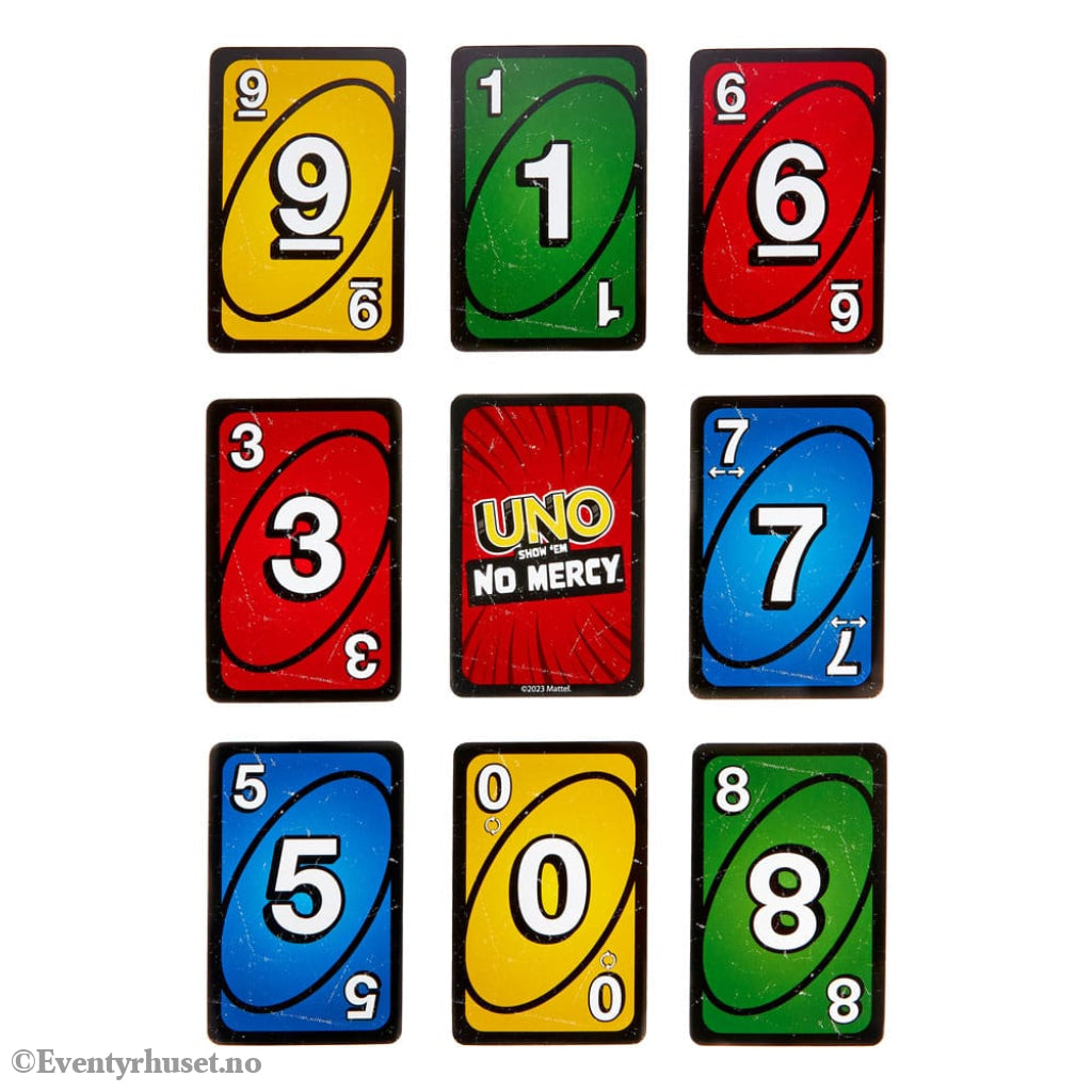 UNO Card Game No Mercy Games