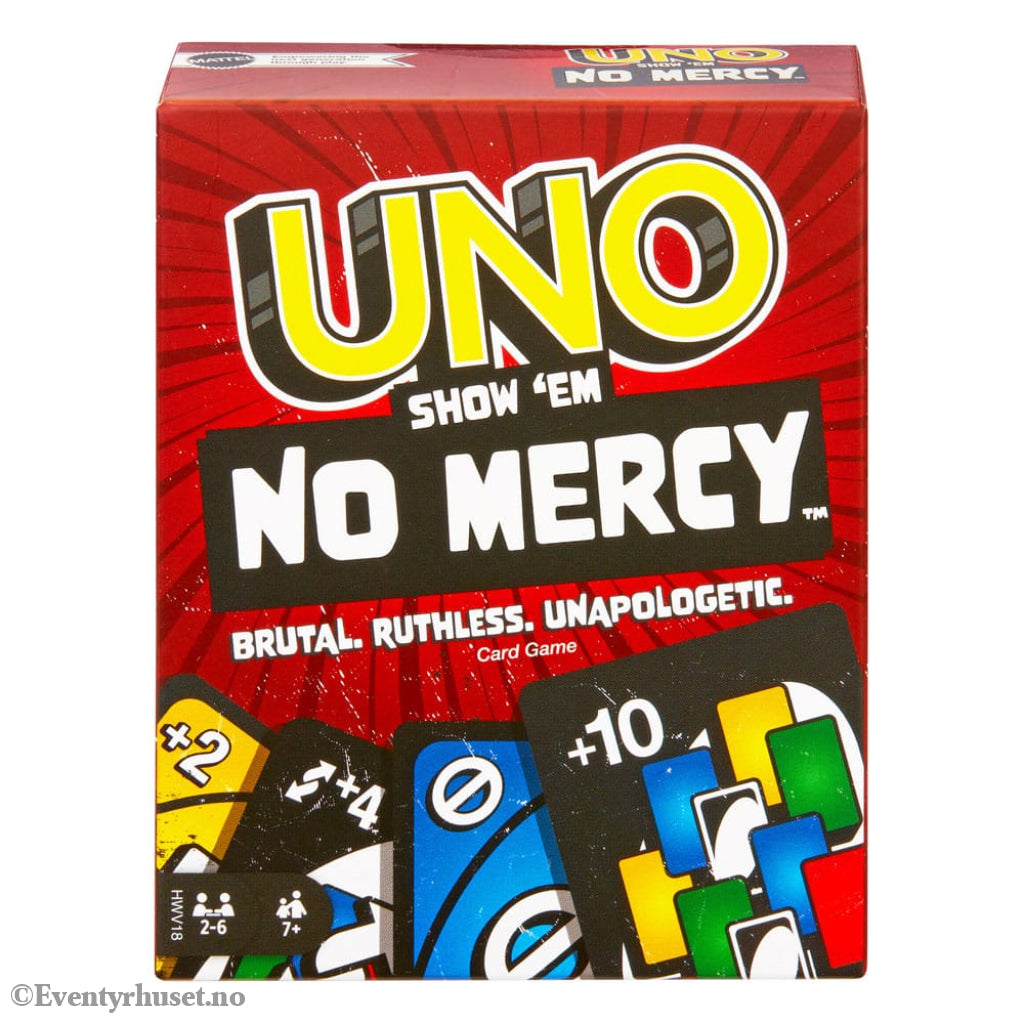 UNO Card Game No Mercy Games