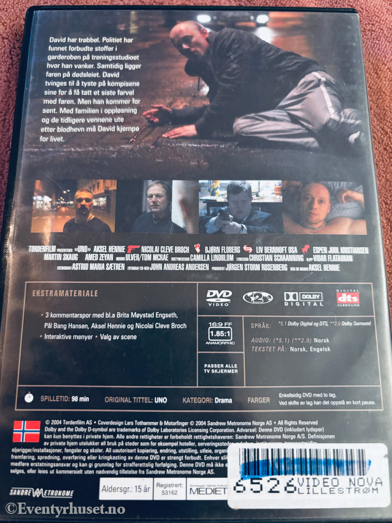 UNO. DVD.