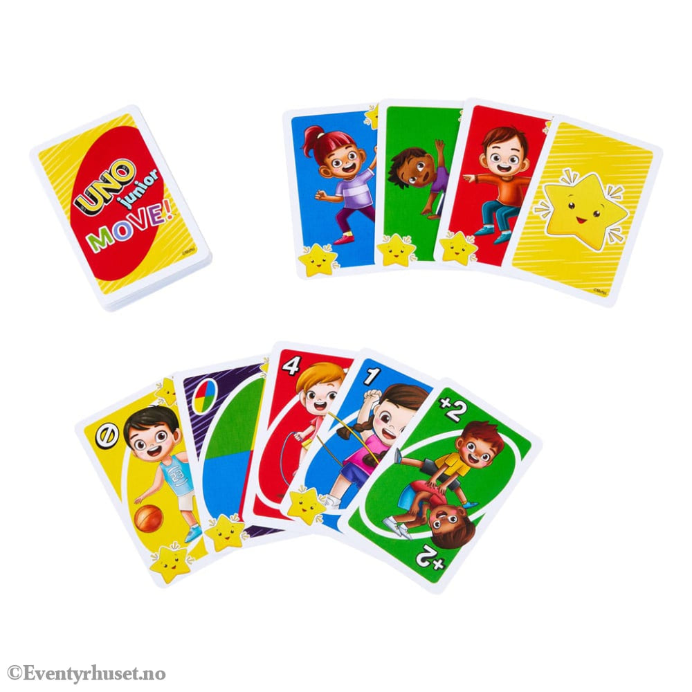 UNO Junior Move! Card Game Games