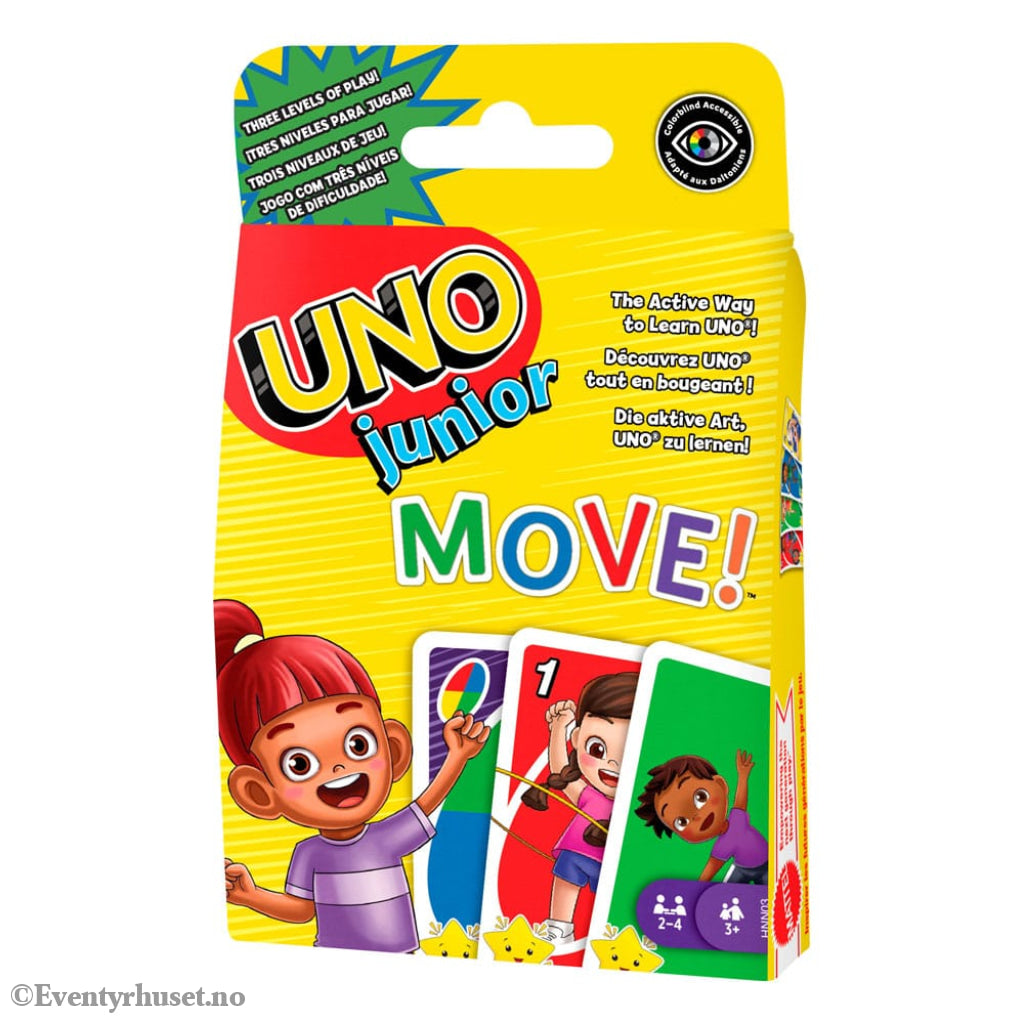 UNO Junior Move! Card Game Games