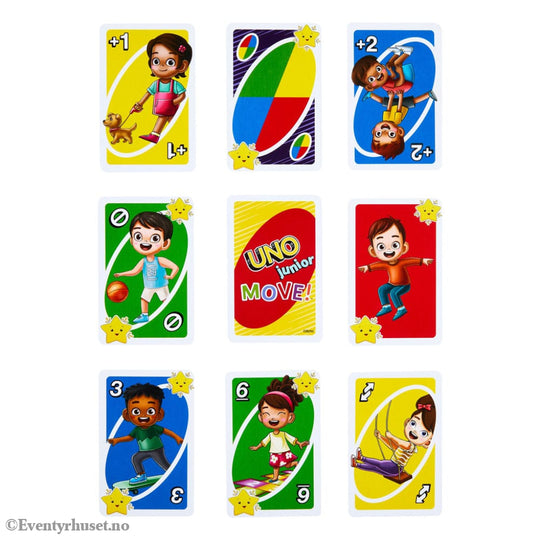 UNO Junior Move! Card Game Games