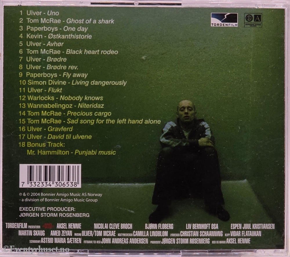 Uno - Musikk fra filmen (2004). Musikk-CD.