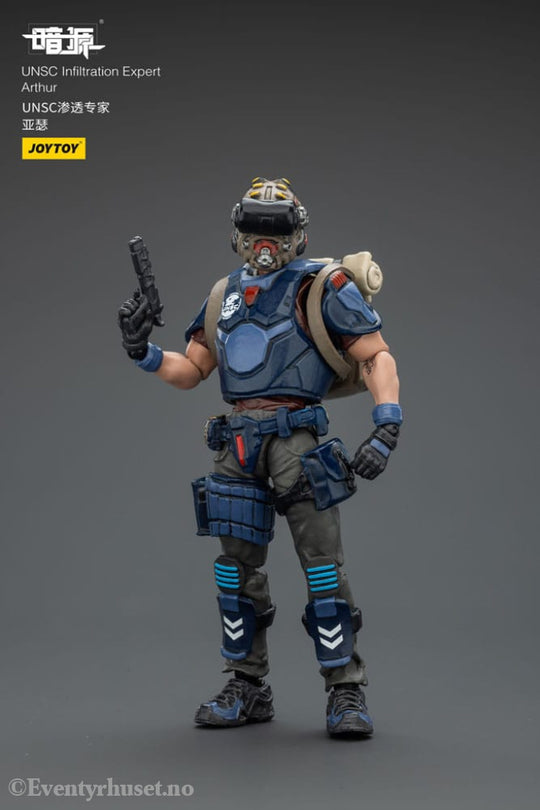 UNSC Dark Source Action Figur Infiltration Expert Arthur 7 cm Toys