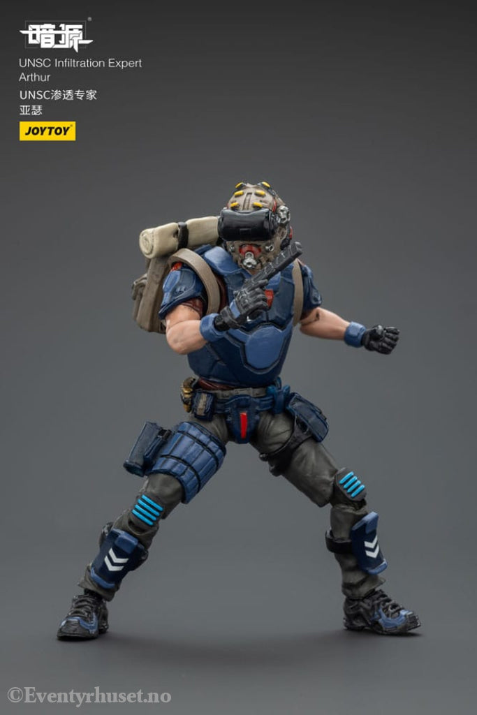 UNSC Dark Source Action Figur Infiltration Expert Arthur 7 cm Toys