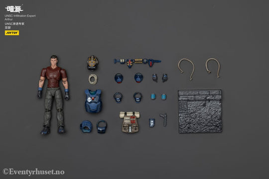 UNSC Dark Source Action Figur Infiltration Expert Arthur 7 cm Toys