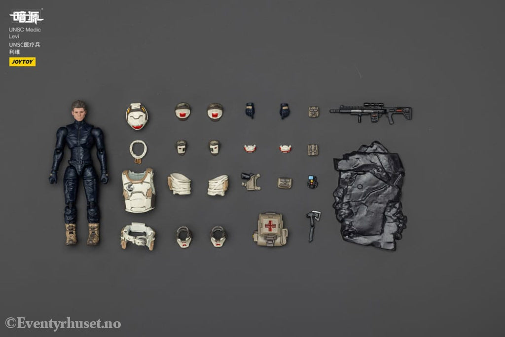 UNSC Dark Source Action Figur Medic Levi 7 cm Toys