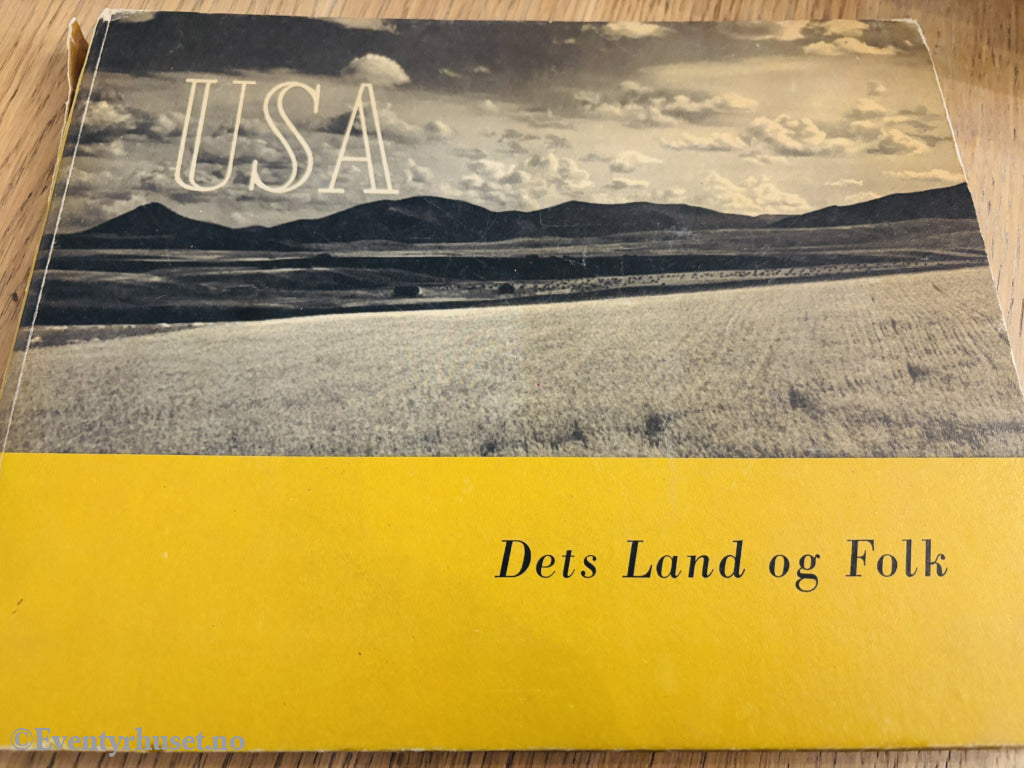 USA. Dets land og folk. Bok.