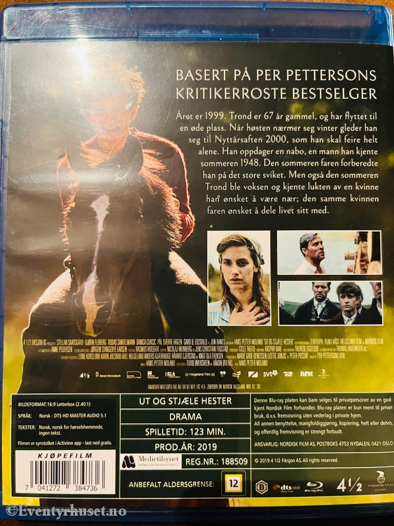 Ut Og Stjæle Hester. 2019. Blu-Ray. Blu-Ray Disc
