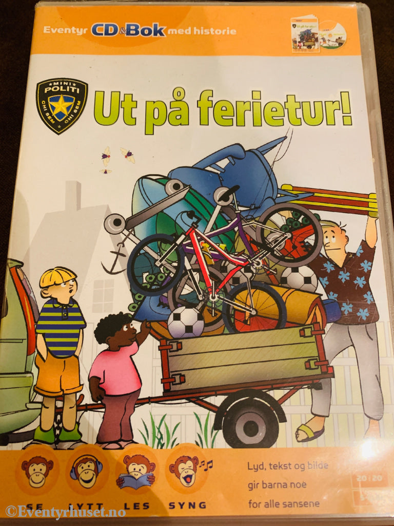 Ut på ferietur!. Lydbok på CD. Manga Entertainment