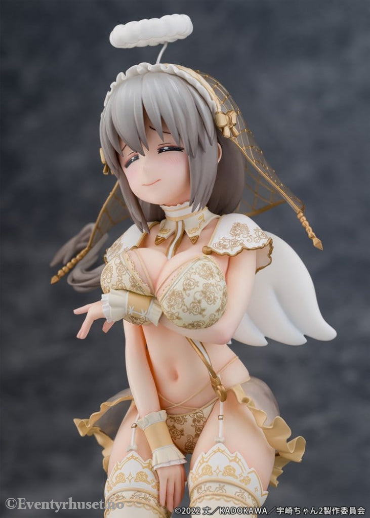 Uzaki-chan Wants to Hang Out! PVC Statue 1/7 Tsuki Uzaki Angel Ver. 19 cm Manga & Anime