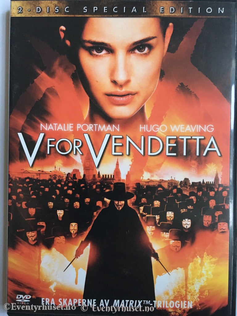 V For Vendetta. Dvd. Dvd