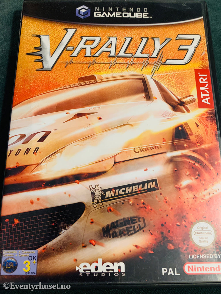 V-Rally 3. Gamecube.