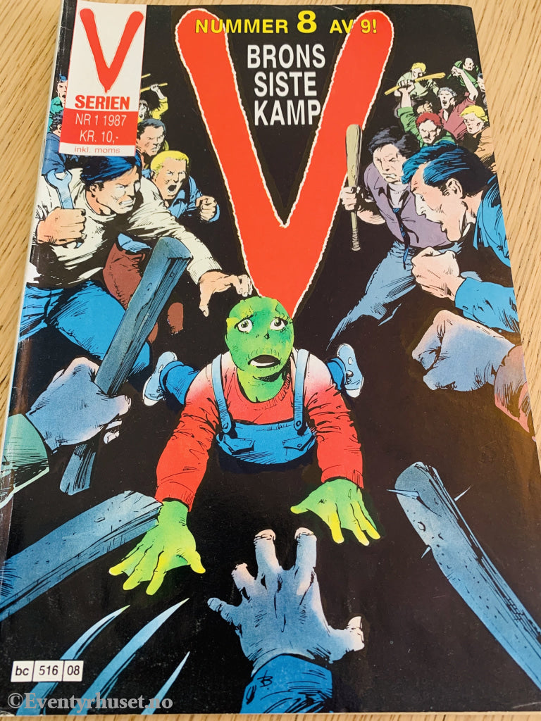 V Serien. 1987/01. Tegneserieblad