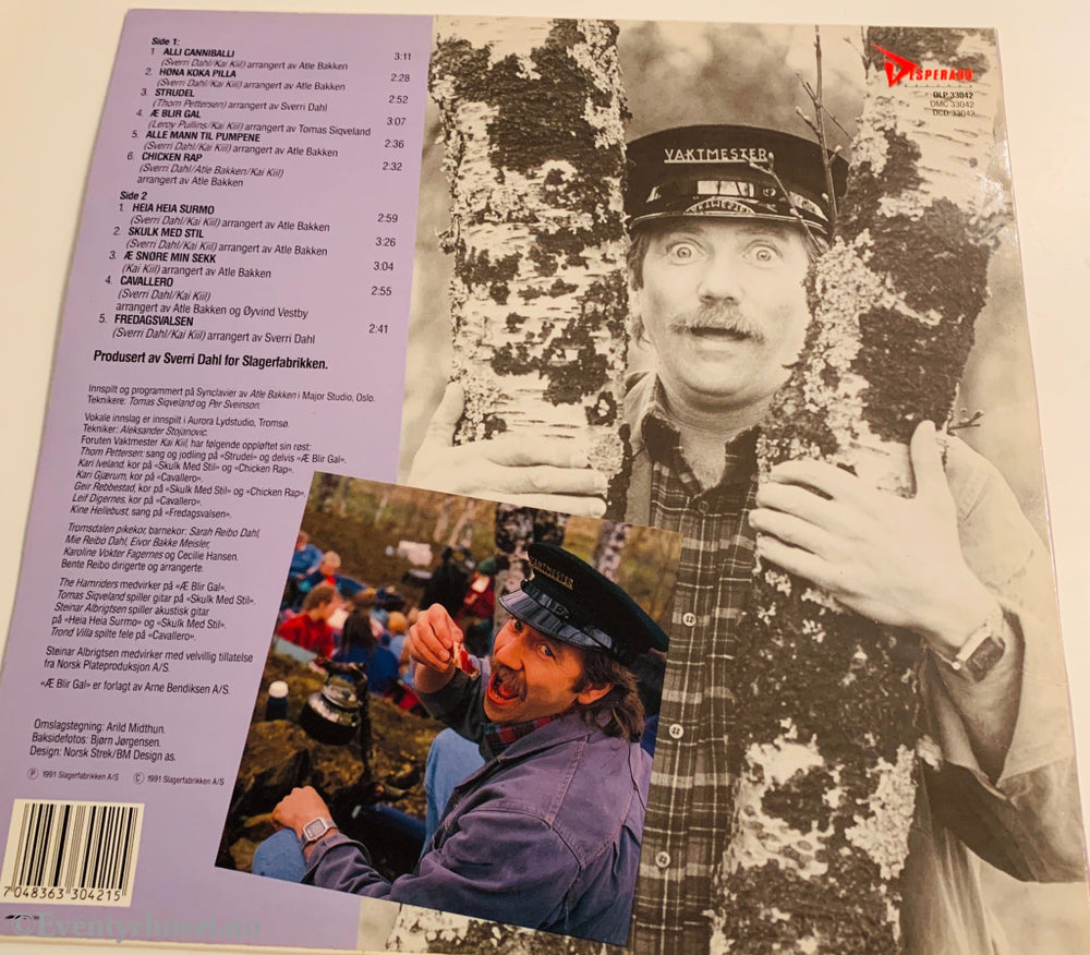 Vaktmestern. 1988. Vaktmester I Særklasse. LP.