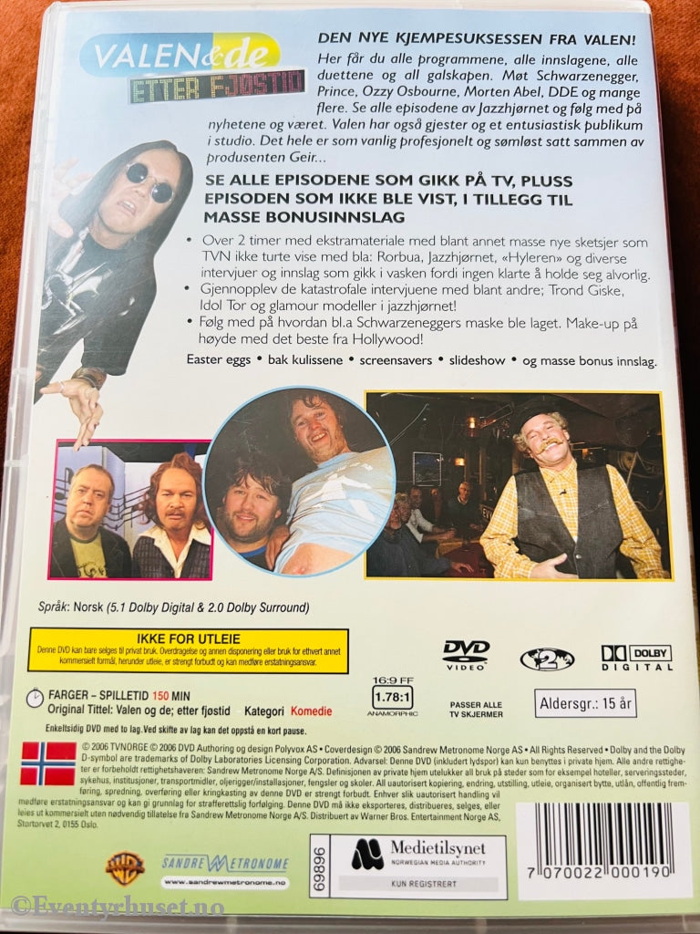 Valen Og De Etter Fjøstid. Dvd. Dvd