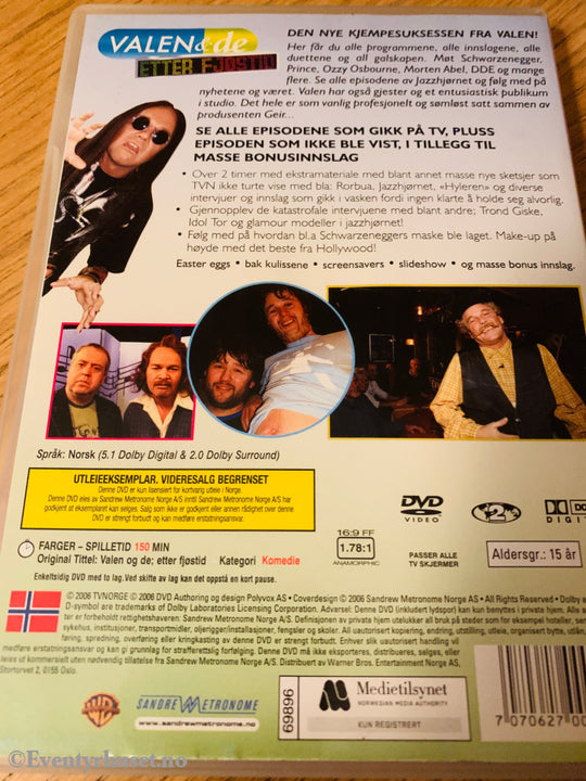 Valen og de etter fjøstid. DVD leiefilm. DVD