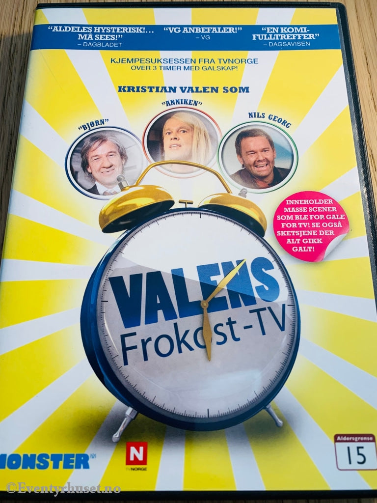 Valens Frokost-Tv (Tv Norge). 2009. Dvd. Dvd