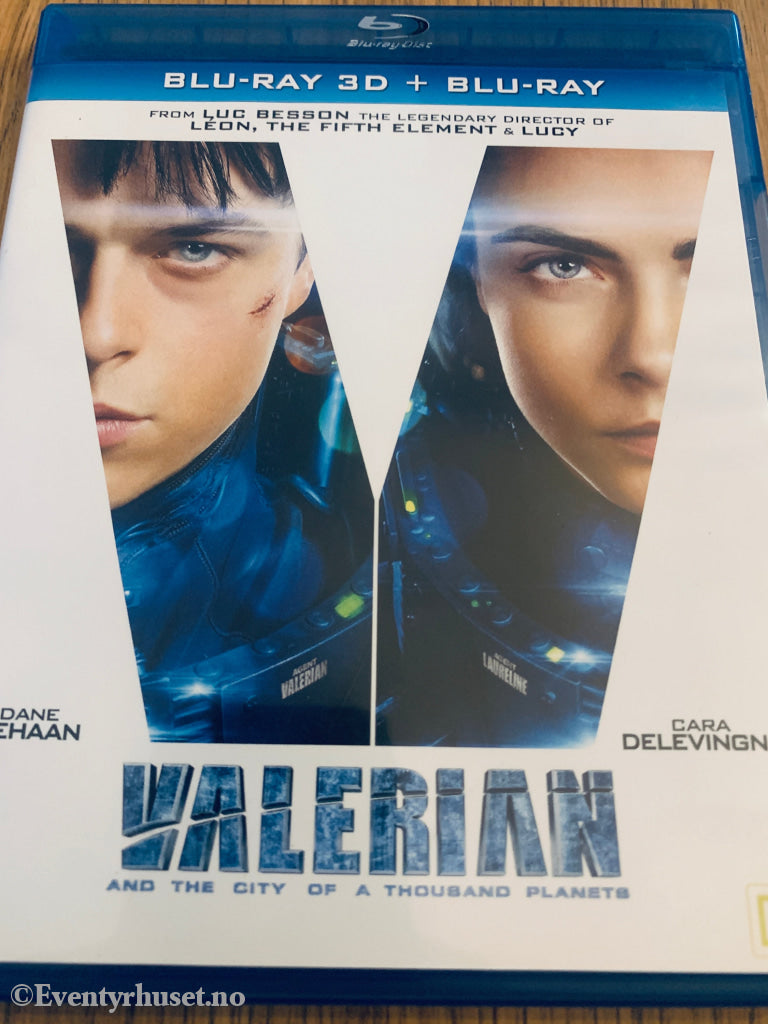 Valerian and the City of a Thousand Planets (2017). Blu-Ray.
