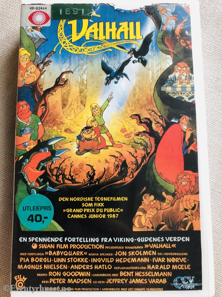 Valhall. 1986. Vhs Big Box.