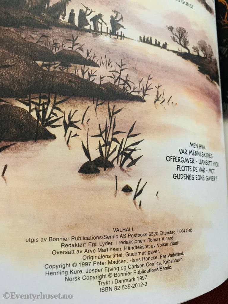 Valhall: Gudenes Gaver (1996). Tegneseriealbum.