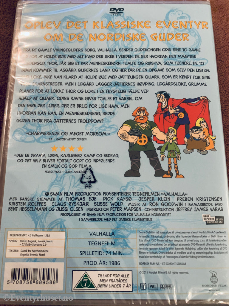 Valhalla. DVD. Ny i plast!