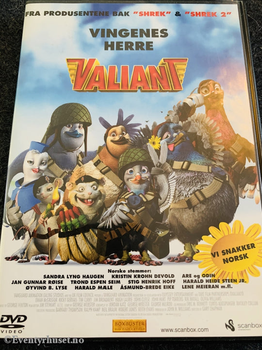 Valiant. 2005. Dvd. Dvd