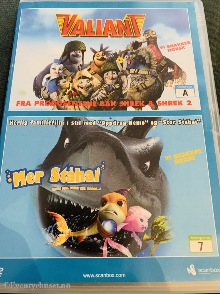 Valiant / Mer Ståhai. Dvd. Dvd