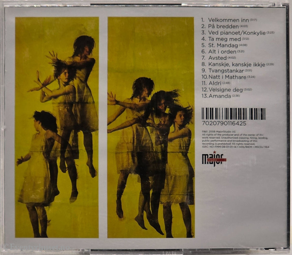 Vamp - St. Mandag (2008). Musikk-CD.