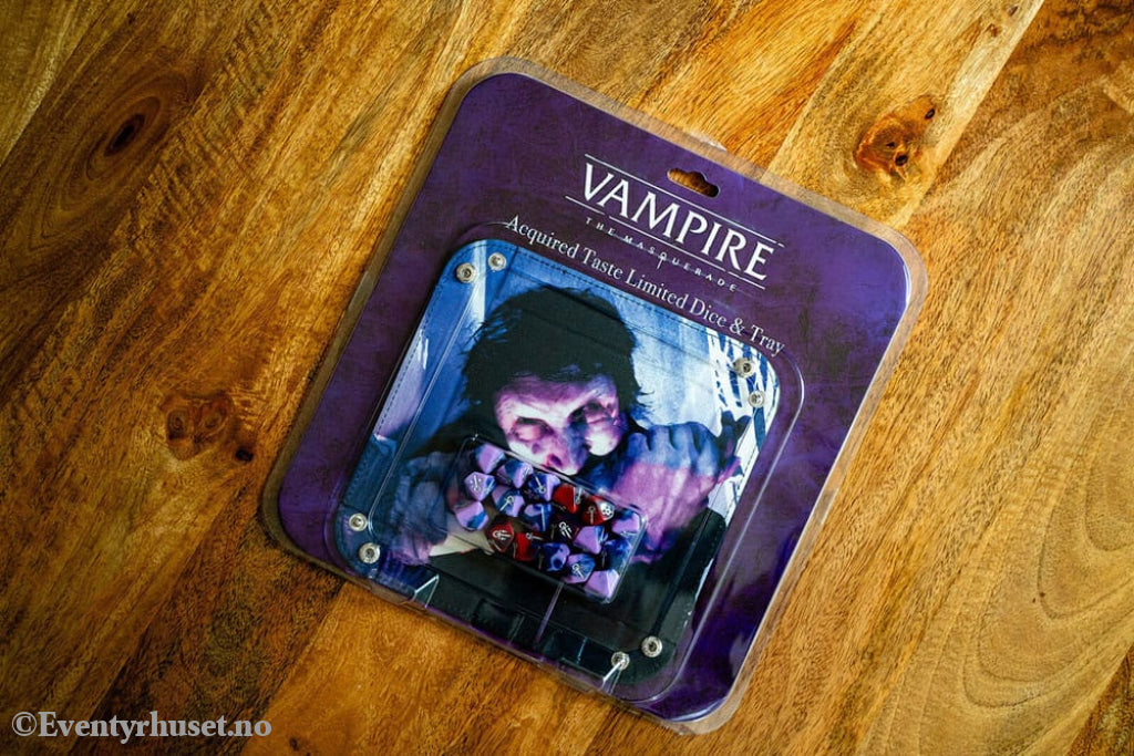 Vampire: The Masquerade 5th Edition RPG Acquired Taste Limited Dice & Tray Accessory Pack Games