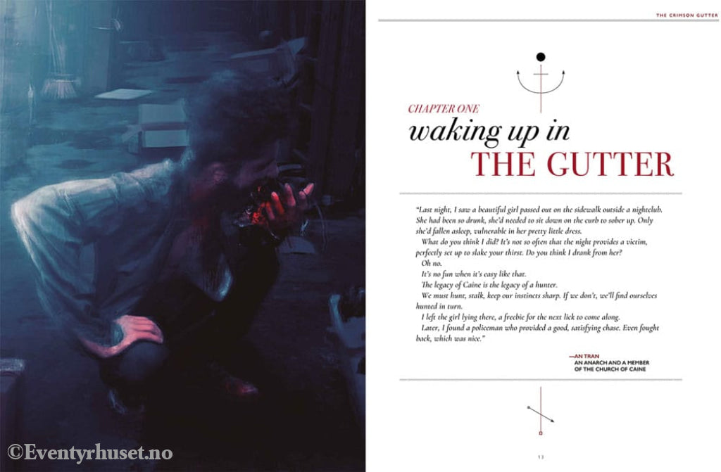 Vampire: The Masquerade 5th Edition RPG book The Crimson Gutter Chronicle Book *Englische Version* Games