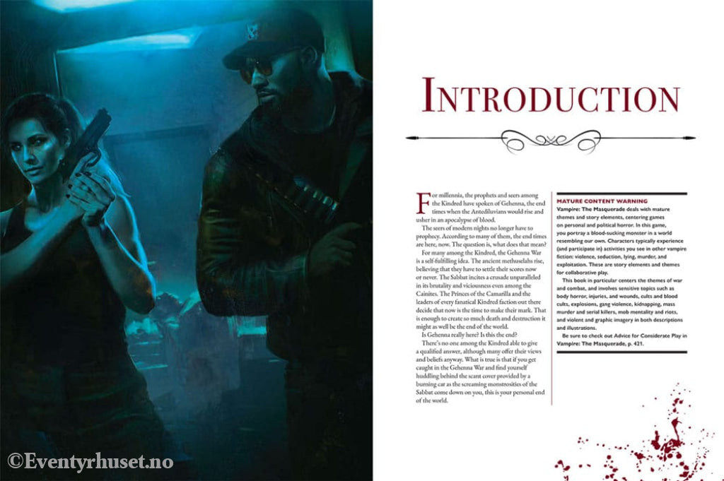 Vampire: The Masquerade 5th Edition RPG book Gehenna War Sourcebook *Englische Version* Games