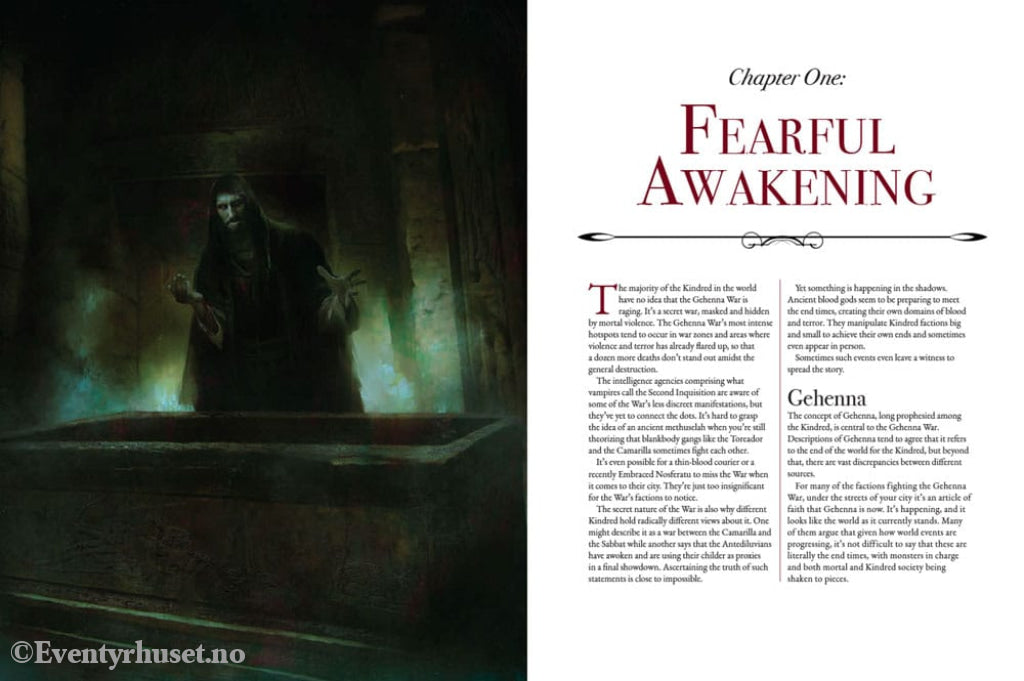 Vampire: The Masquerade 5th Edition RPG book Gehenna War Sourcebook *Englische Version* Games