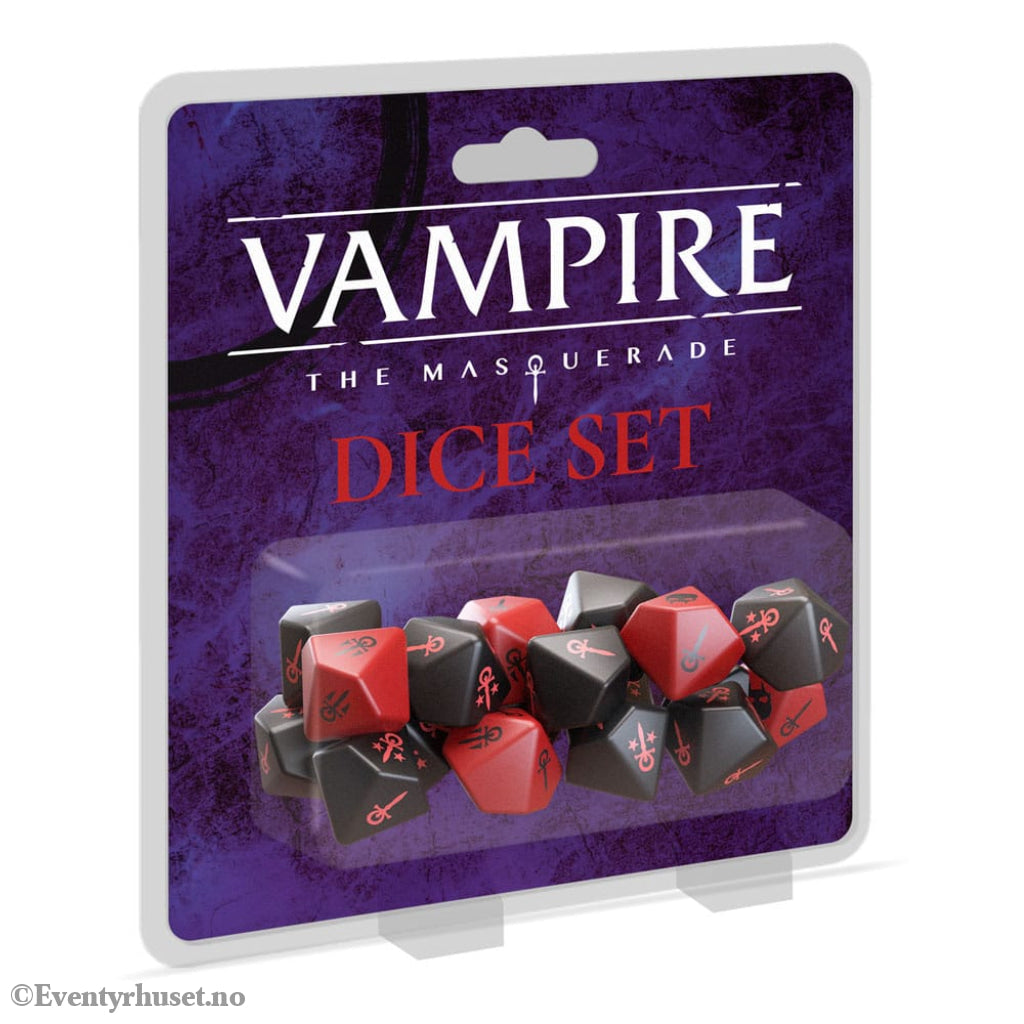 Vampire: The Masquerade 5th Edition RPG Dice set Games