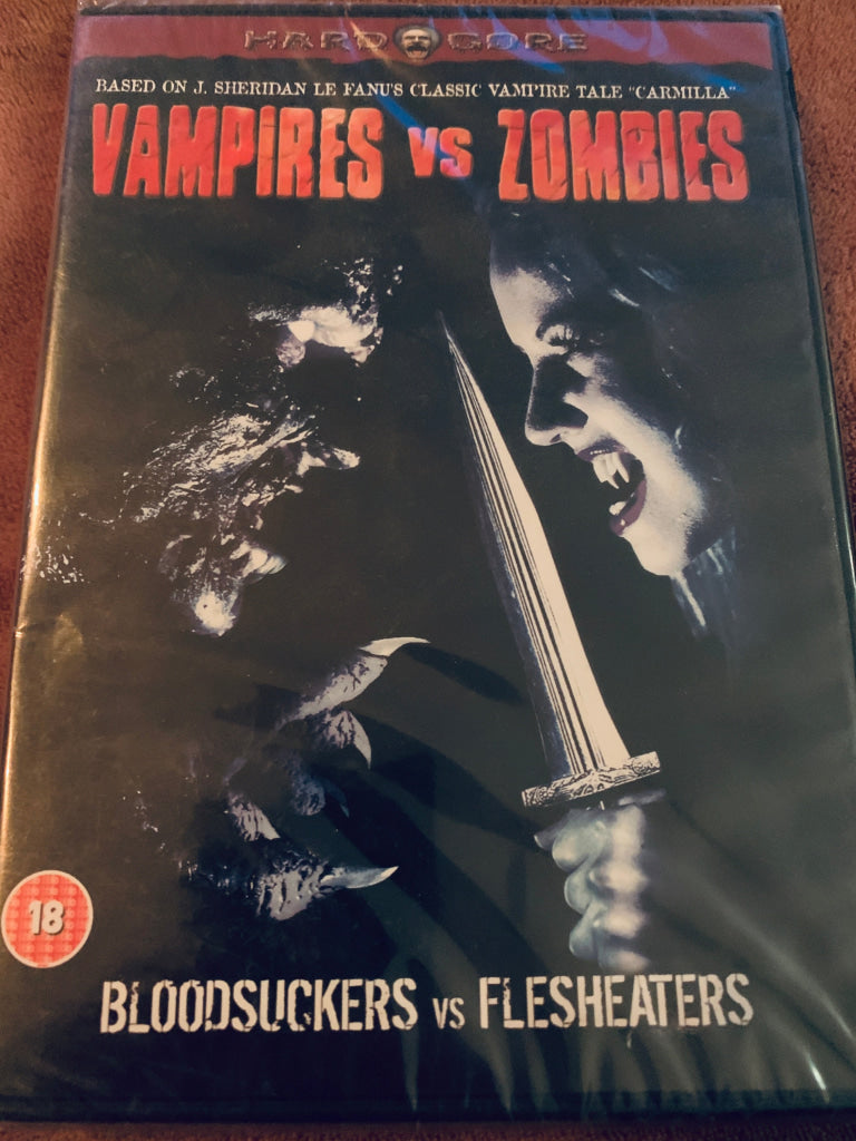 Vampires vs Zombies. DVD. Ny i plast! DVD