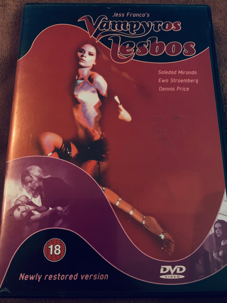 Vampyros Lesbos. DVD. DVD