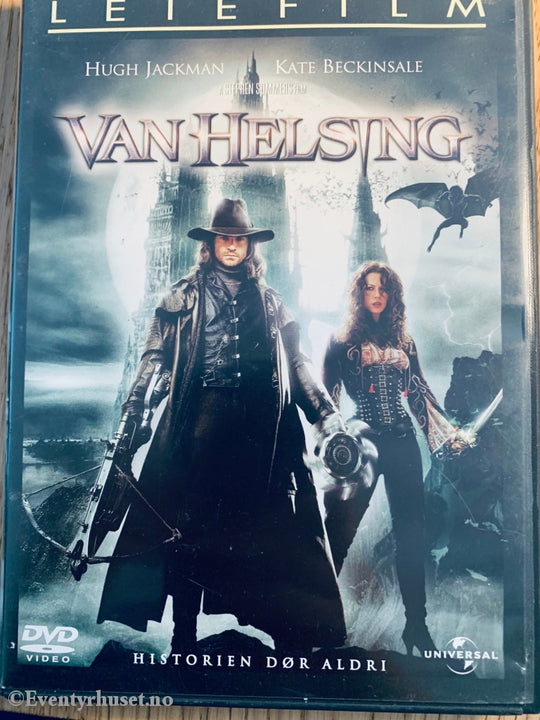 Van Helsing. Dvd Leiefilm.