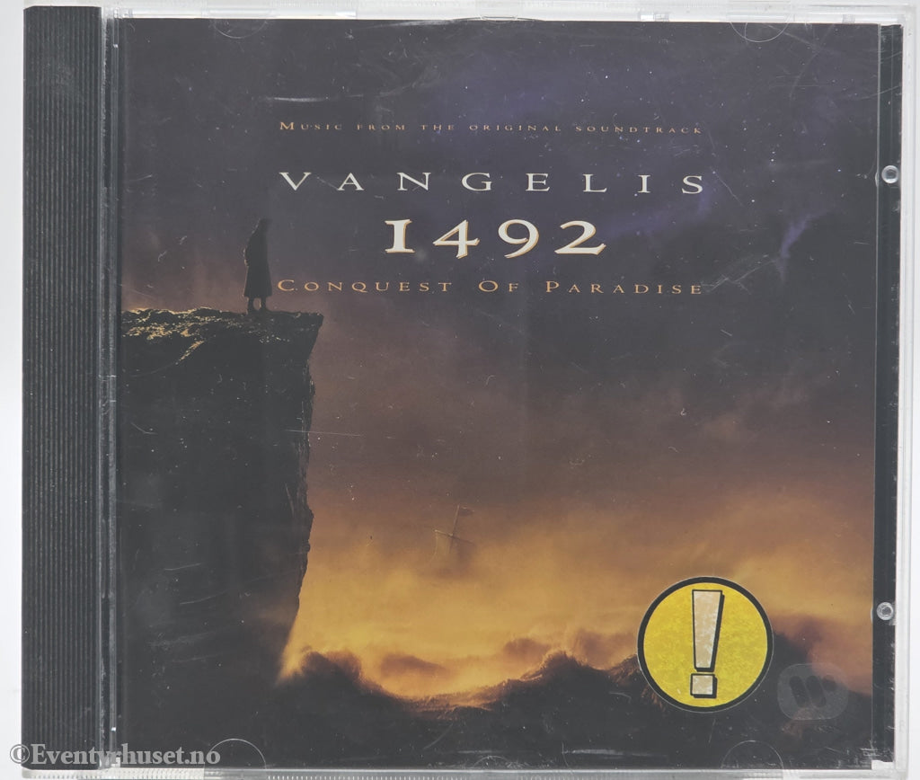 Vangelis. 1992. 1492: Conquest of Paradise – Music From the Original Soundtrack. CD.