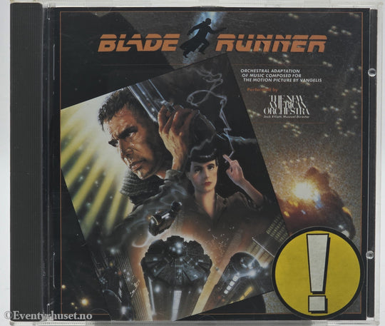 Vangelis / The New American Orchestra. 1982. Blade Runner – Orchestral Adaptation. CD.