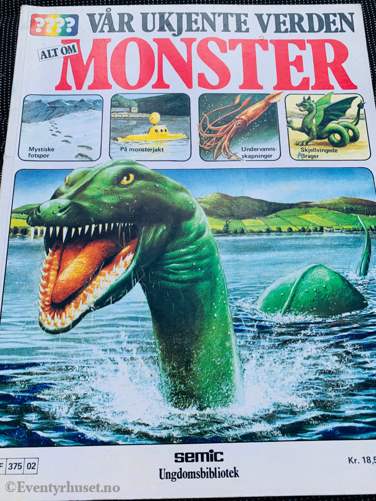Vår ukjente verden: Alt om monster (1983). Tegneseriealbum.