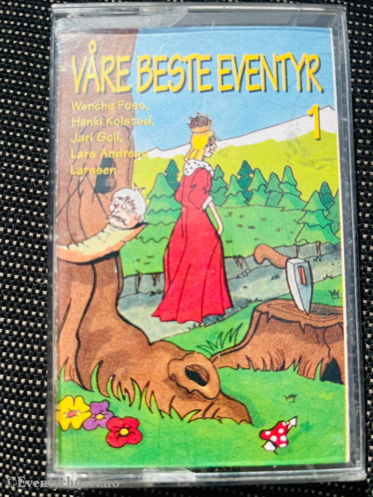 Våre Beste Eventyr 1. 1995. Kassett. Kassettbok