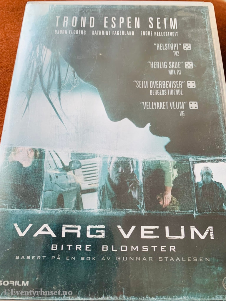Varg Veum - Bitre Blomster. Dvd. Dvd