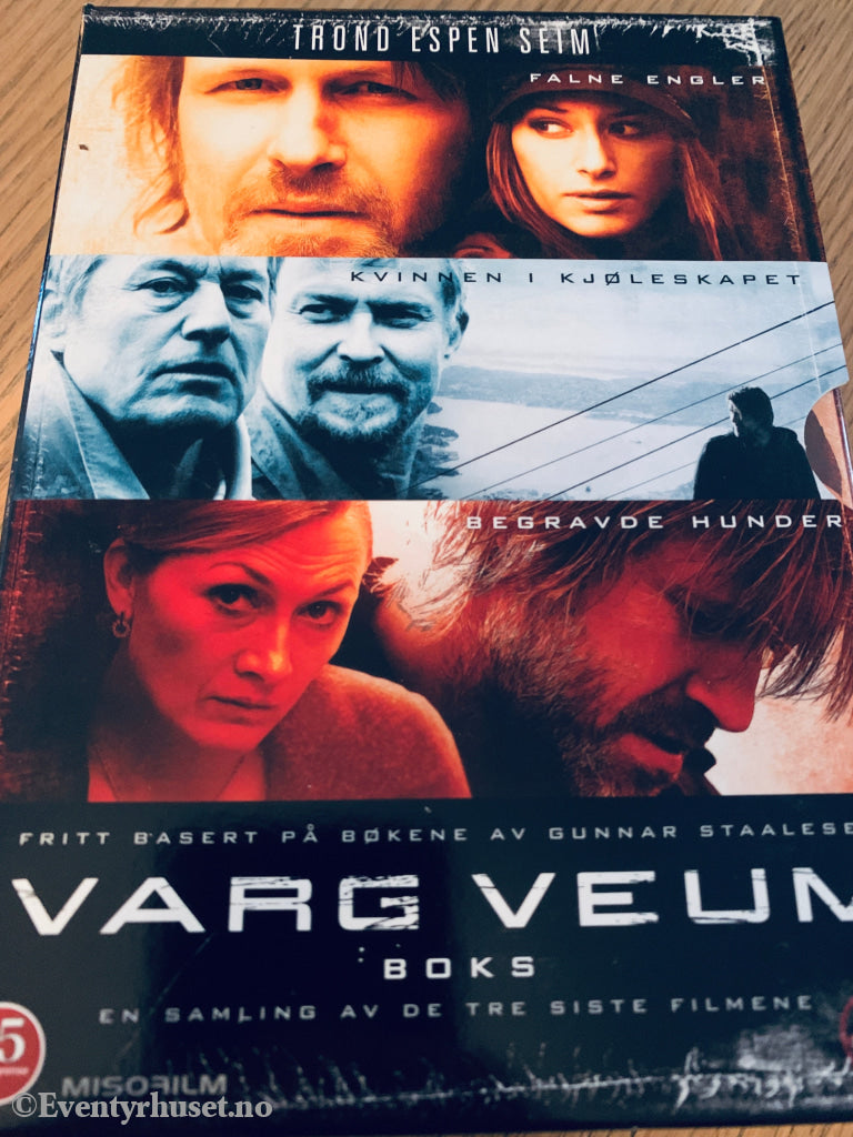 Varg Veum – Boks. 2011. DVD samleboks