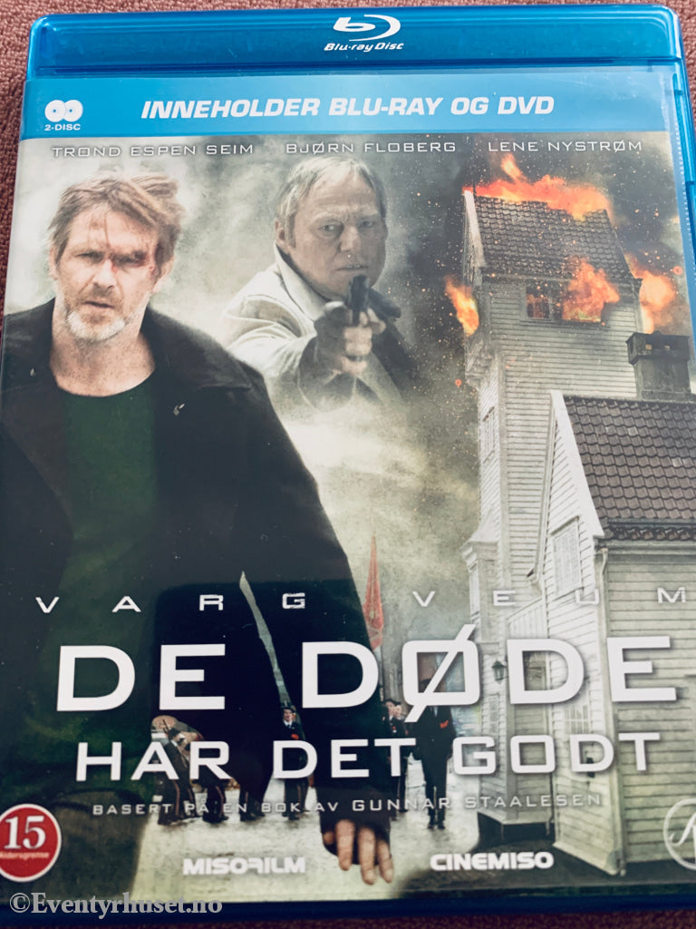 Varg Veum - De døde har det godt. Blu-ray.